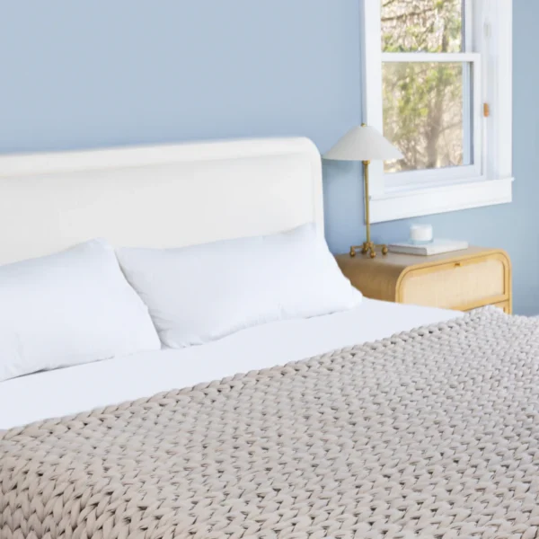 Queen Weighted Blanket (Ocean) - Driftwood - 20 lbs (60"x80") - Image 4