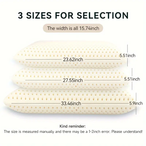 Thailand Natural Latex Bread Pillow - Image 9